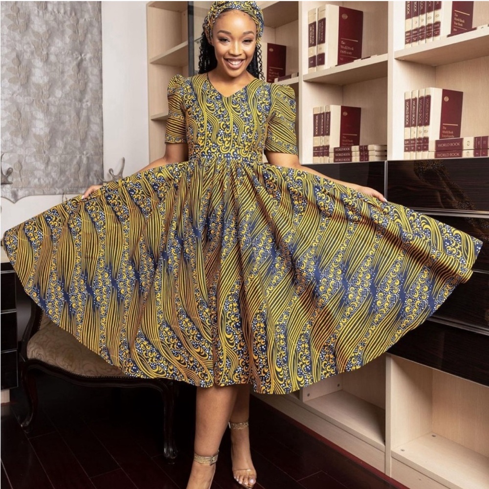 South African Patterned Dress